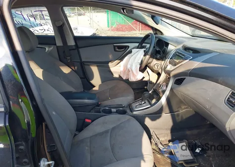 2012 Hyundai Elantra Gls (Ulsan Plant) из США, поврежденный, VIN KMHDH4AEXCU401690